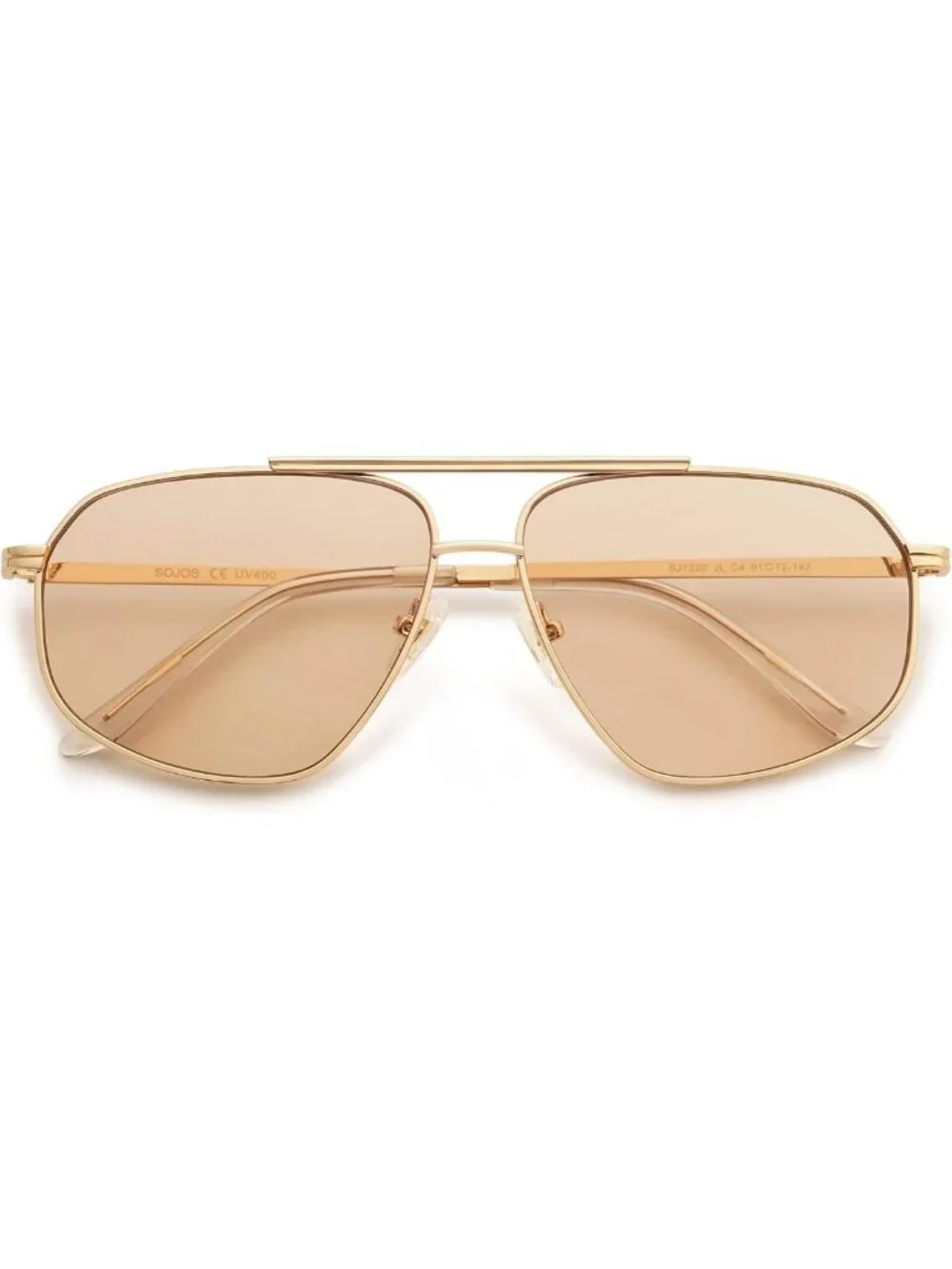 Trendy Retro Hexagon Aviator Sunglasses for Women & Men - UV400 Protection